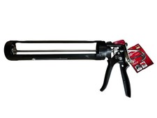 Husky Heavy-Duty 29 oz Adjustable Force Caulk Gun Rotating Barrel Black