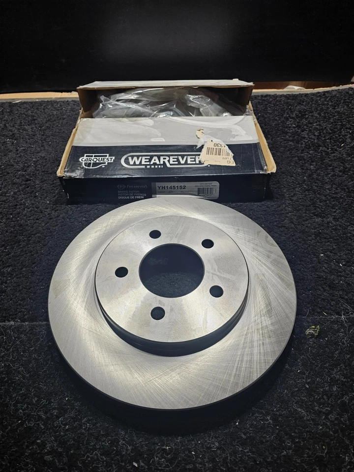 (CANTIDAD 2) Rotor de disco de freno delantero para Plymouth Grand Voyager 1996-2000 YH145152 Foto 2 de 4