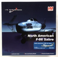 Hobby Master HA4304 North American F-86 Sabre 1st Sqn JASDF 1956 1:72 Diecast