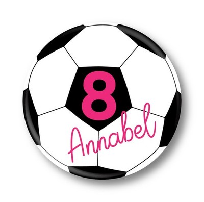 Personalisiertes Fußball Altersabzeichen, 4., 5., 6., 7., 8., 9., 10., 11., 12.