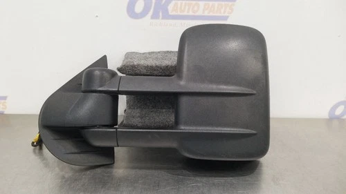 13 GMC SIERRA 3500 POWER EXTERIOR SIDE VIEW MIRROR LEFT DRIVER BLACK