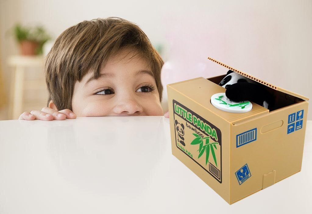 Amazon Child Money Box Upgraded Panda Piggy Bank For Kids