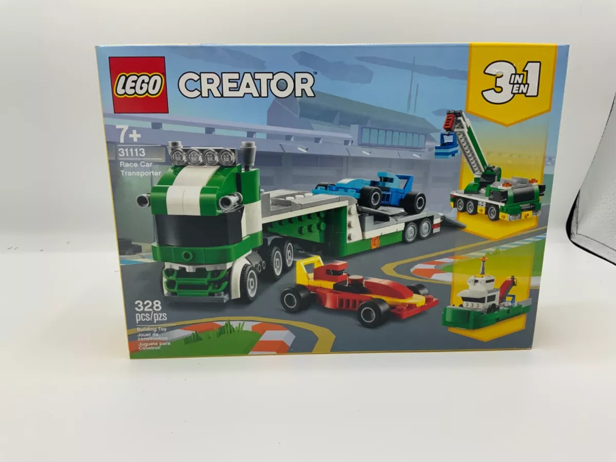 Lego creator deals car transporter