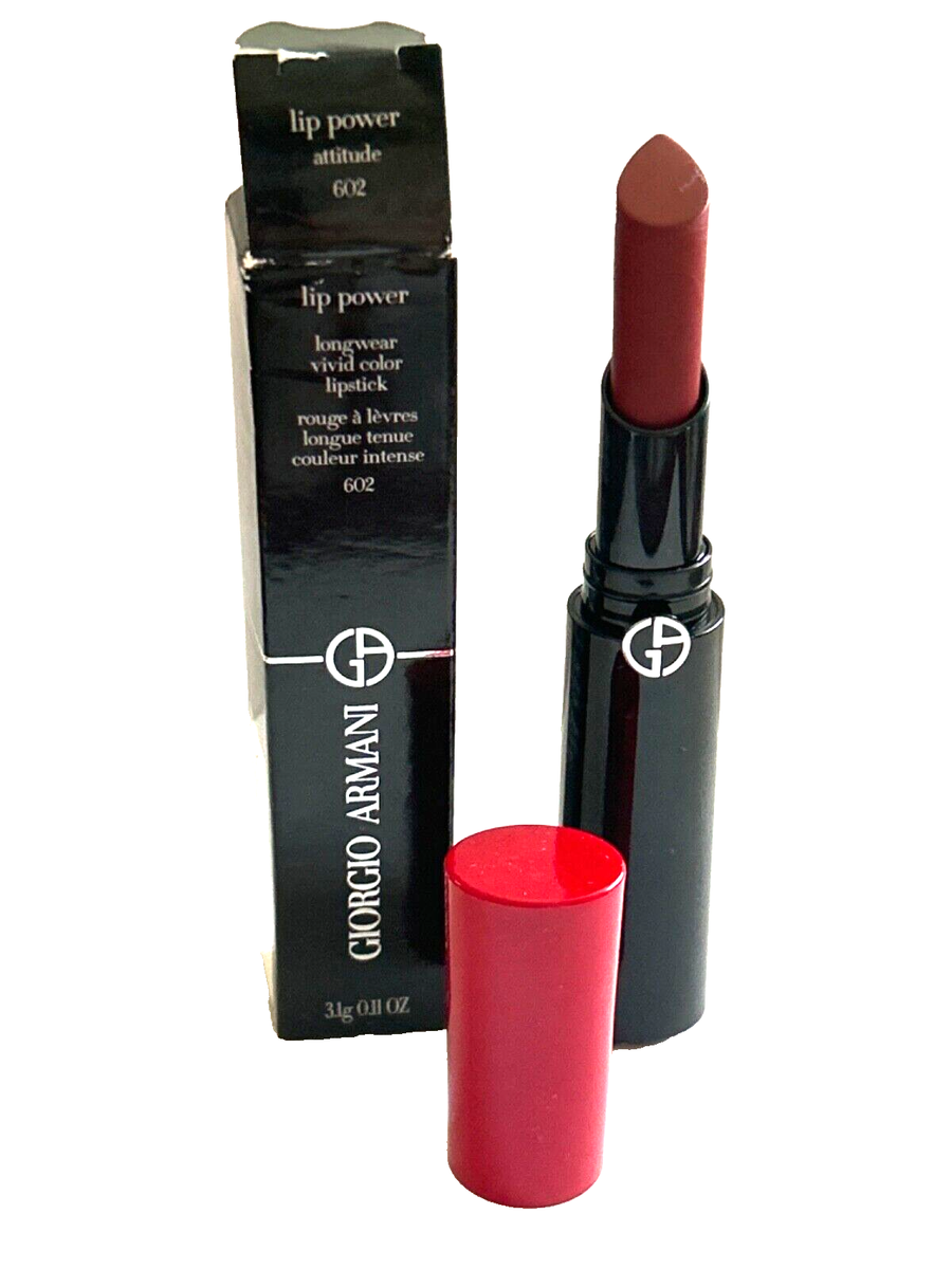 Giorgio Armani Lip Power Longwear Vivid Color Lipstick #602