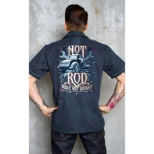 Rumble 59 HOT ROD Rockabilly Work Shirt