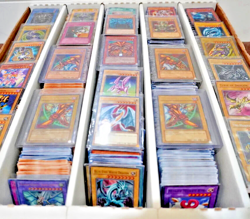 Yugioh Cards Packs Bulk Lot Of 1000 Yugioh Cards  Includes Rares & Holos,  Mixed Condition Yugioh Holo Cards