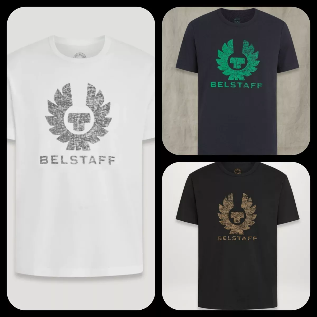 belstaff white t shirt
