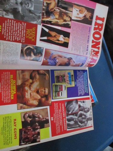 IronMan Iron Man Magazine Jan 1996 Rene Redden & Melissa Coates Cover Shots - Picture 3 of 15