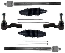 Front Inner & Outer Tie Rods For Volvo XC60 10-2017 W/ Electronic Rack & Pinion