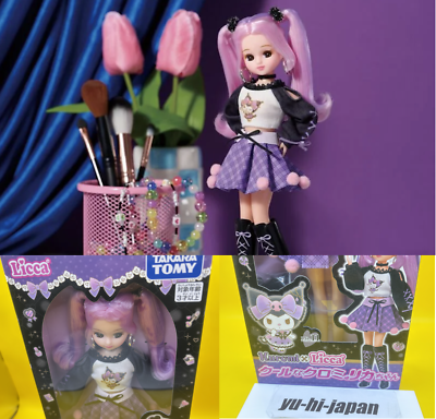 Takara Tomy Cool Kuromi Licca-chan dress-up doll LD-11 F/S