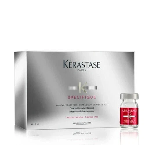 Fiale Anticaduta Capelli Diradati | Kerastase Specifique Aminexil 10 x 6 ml - Immagine 4 di 4
