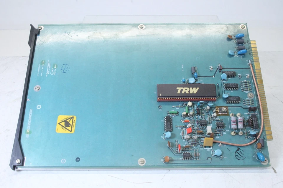 TRW 8 Bit Micrologic A/D Converter On The Marconi Company PCB Board - Image 4 of 4