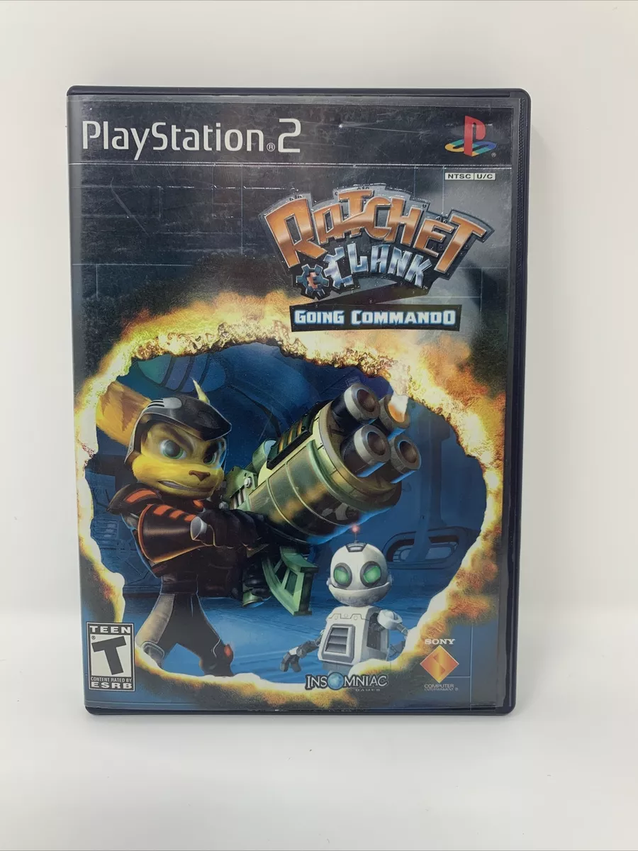 Ratchet & Clank: Going Commando (Sony PlayStation 2, 2003) With Manual  711719726821