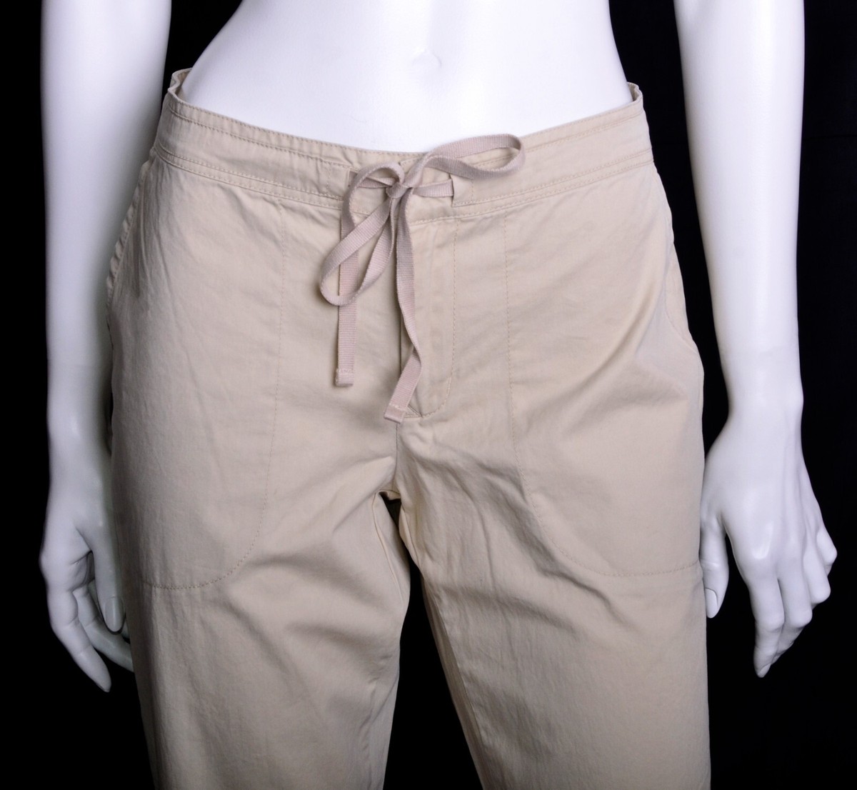 NWT BANANA REPUBLIC LIGHTWEIGHT COTTON CHINO WIDE LEG