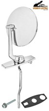 New 1967 Cadillac Remote Side View Mirror- Driver Side