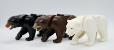 Lego Bears- Black Bear, Brown Bear, Polar Bea...