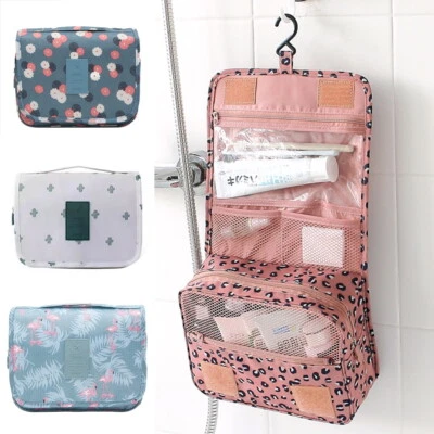 Women Wash Bag Toiletry Handbag Hanging Travel Case Cosmetic MakeUp Pouch bags