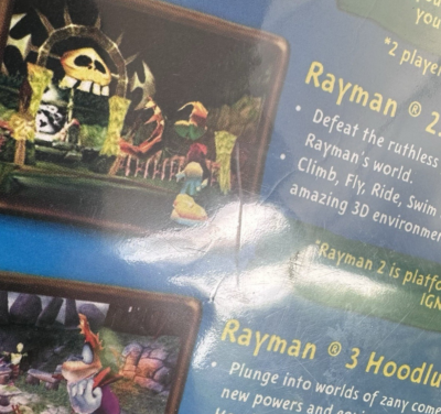 Rayman 10th Anniversary Exclusive Collection - Jeu PS2 - bon état
