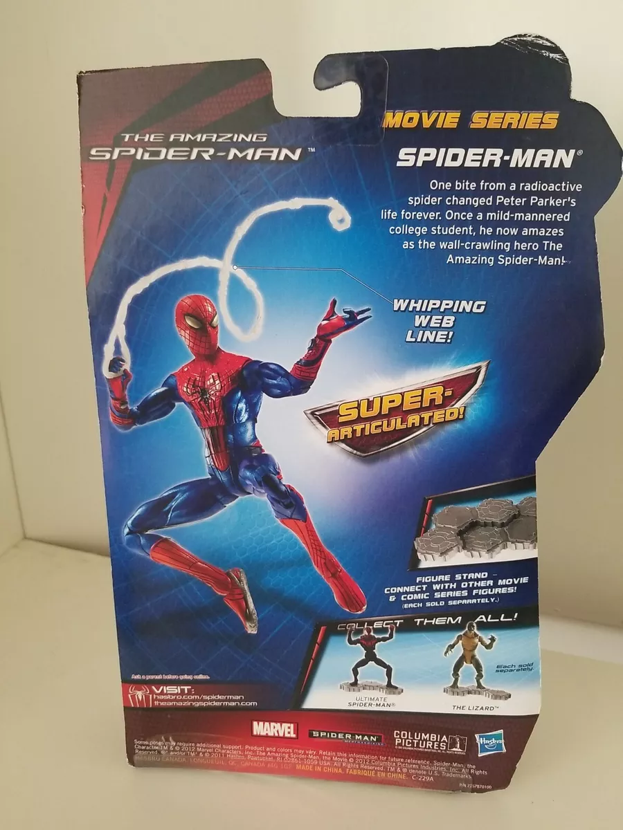 The Amazing Spider-man Movie Series 6 Action Figure Walmart