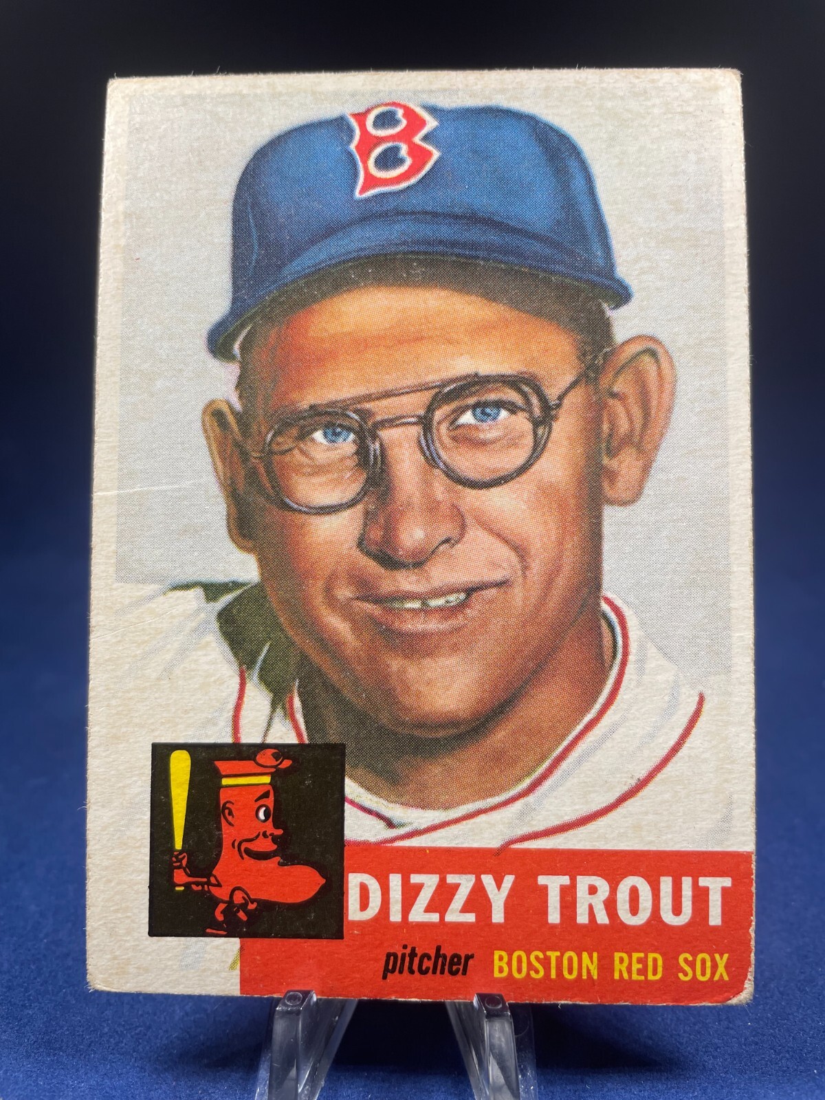 1953 Topps Baseball Card Dizzy Trout 169 Boston Red Sox eBay