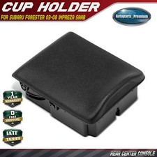 Rear Center Console Cup Holder For Subaru Forester 2003-2008 Impreza Saab 9-2x