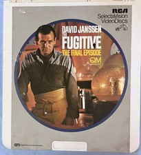 David Janssen The Fugitive The Final Episode RCA CED Video