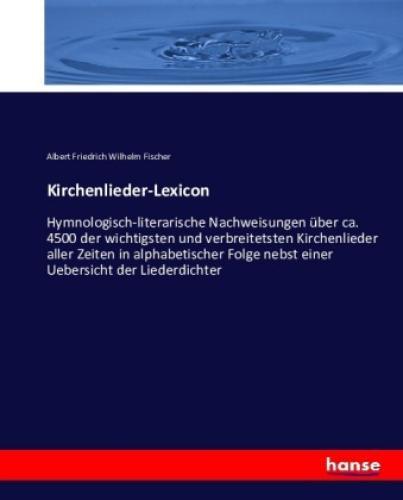 Thumbnail - Kirchenlieder-lexicon Hymnologisch-literarische Nachweisungen Über Ca.