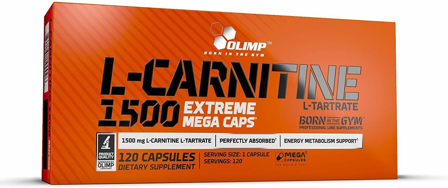 Olimp L-Carnitine Extreme 1500mg fat burner 120 caps