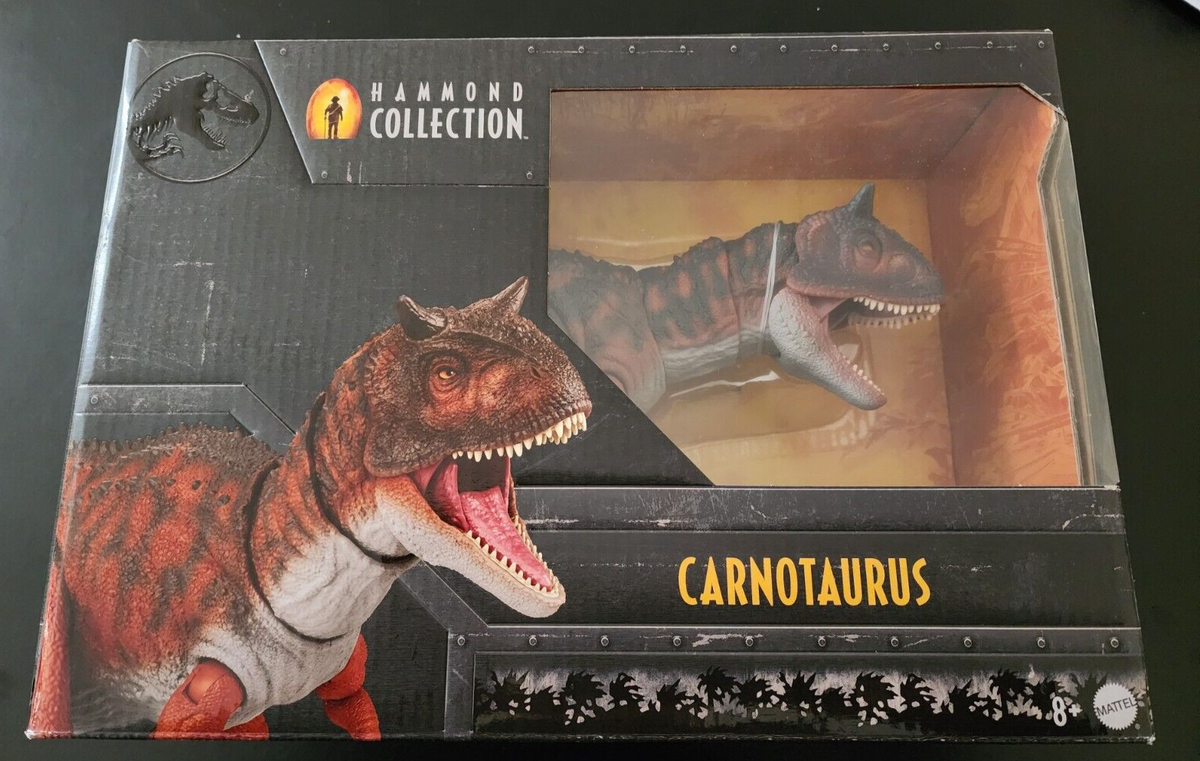 Hammond Collection Carnotaurus フィギュア Amazon.com: Mattel Jurassic World Fallen Kingdom Hammond