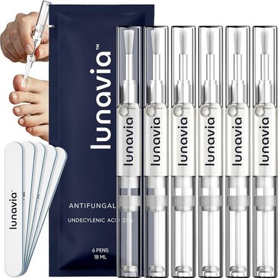 Lunavia Antifungal Pen Â 25% Undecylenic Acid, Toenail Fungus Treatment Extra