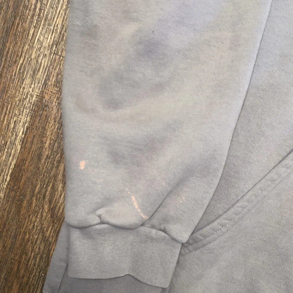 Sudadera con capucha vintage Nike Center Swoosh para hombre L beige/marrón claro EE. UU. 90s Foto 3 de 4