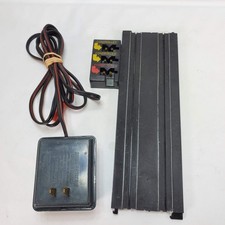 Tyco Slot Car Power Pack Transformer and Terminal Track Black HO Scale 610