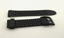 To Fit Swatch Strap 17mm Black New.