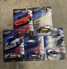 Hot Wheels Silver Series BMW M1 M2 M3 M4 M5 5-Car Lot 1:64 Diecast