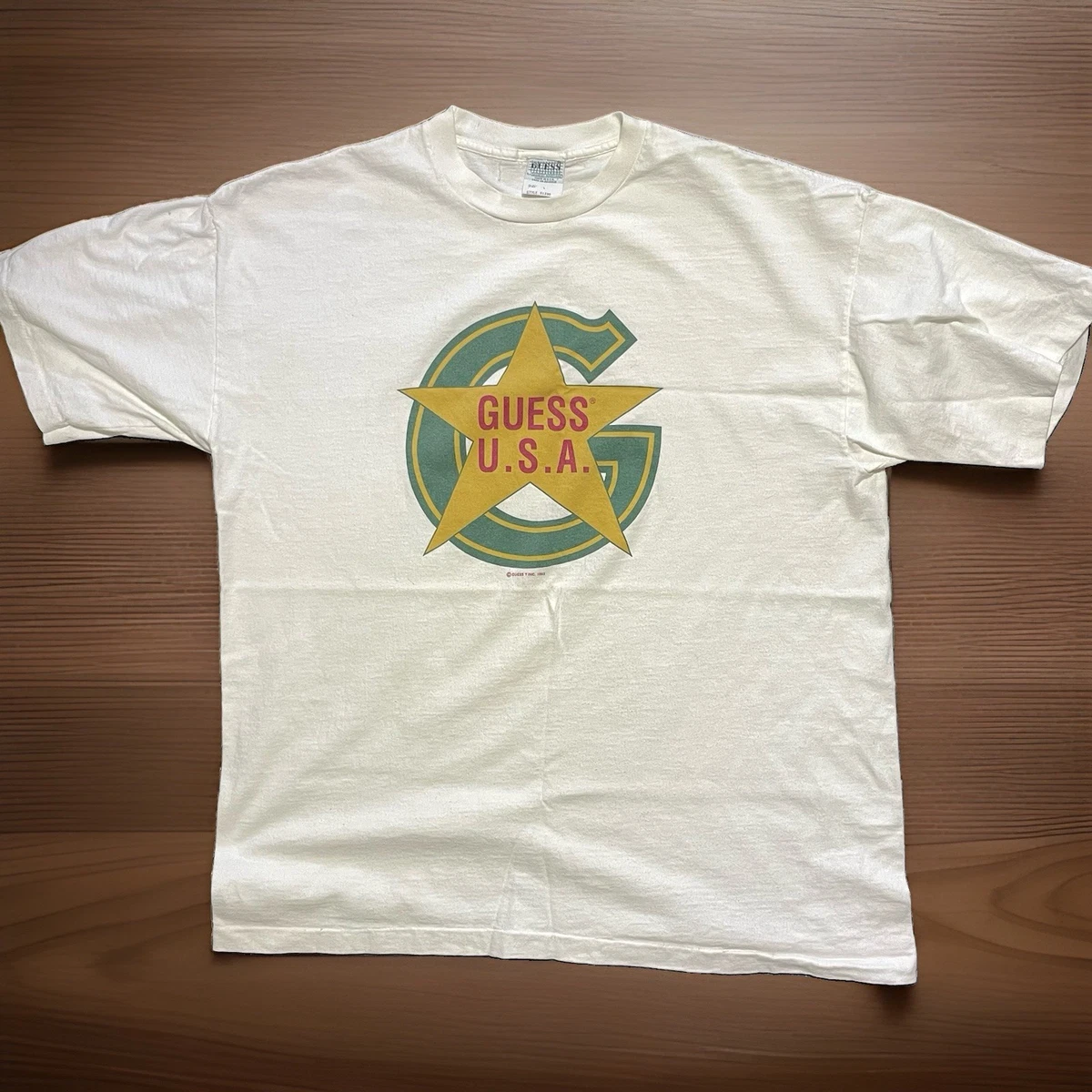 GUESS with Vintage T-Shirts for Men for sale | eBay