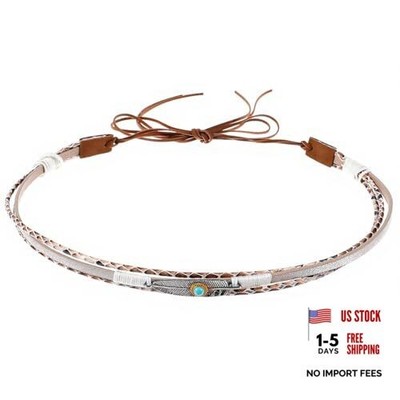 Ymapinc Cowboy Hat Band for Men Women, Hat Cinch for Cowboy Hats Accessories,