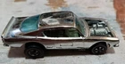 1970 Hot Wheels Redlines Plymouth King Kuda Barracuda Silver Chrome Club Kit Car
