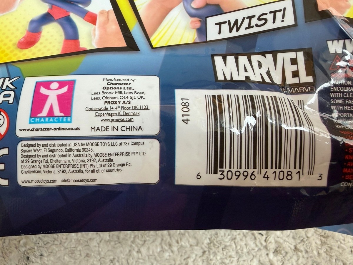 Moose Toys Heroes of Goo JIT Zu Marvel Spiderman Large 8 Inch for