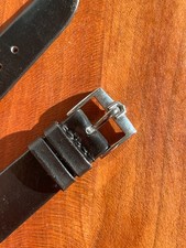 Fibbia vintage universale Geneve in acciaio 14 mm con cinturino