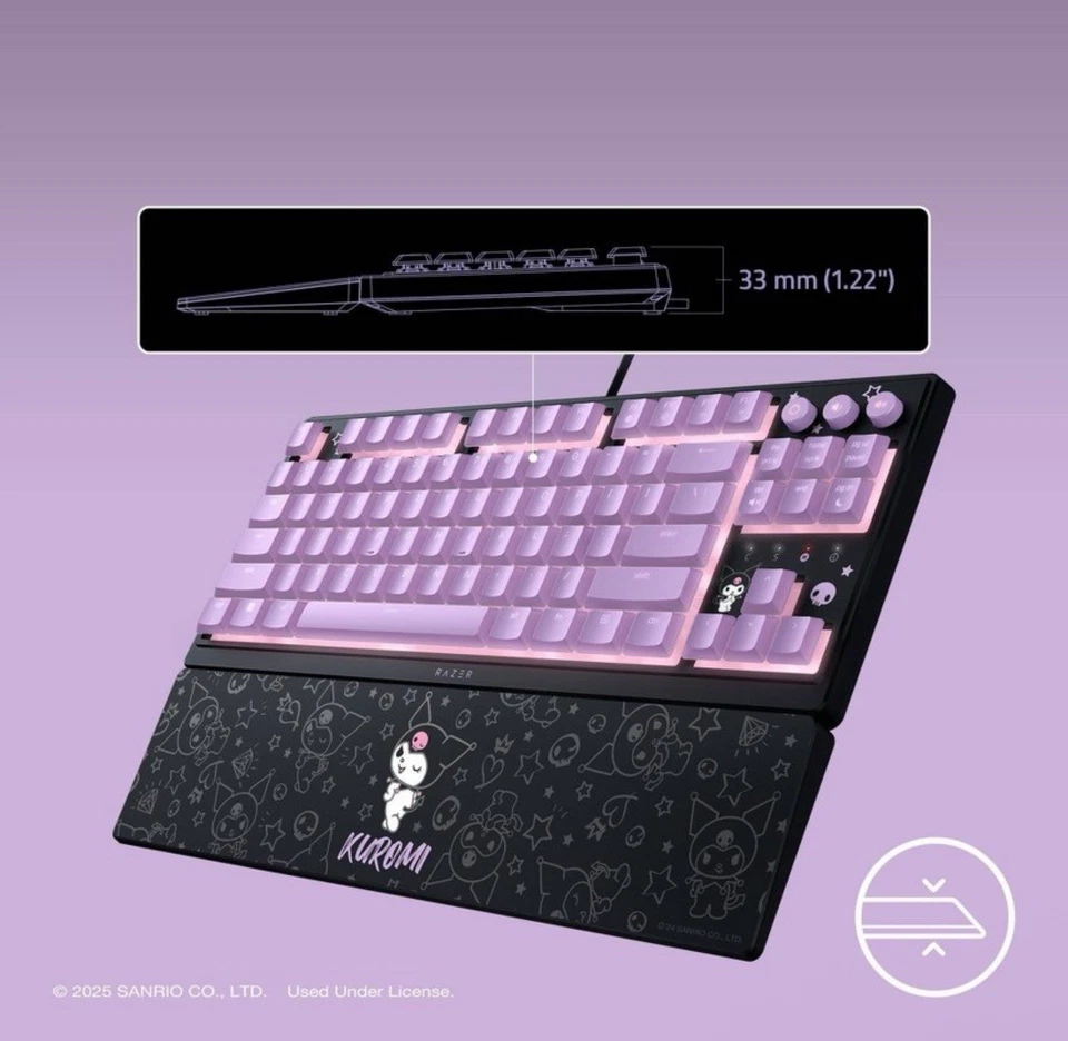 KUROMI RAZER ORNATA V3 TENKEYLESS GAMING KEYBOARD - Image 2 of 3