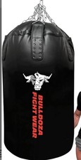 Bull Fox’s XXL Jumbo Self-Fill Fight Wear Punch Bag Heavy Duty With Chains