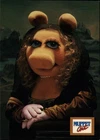 1993 Cardz Jim Henson's The Muppets Art Mona Moi Miss Piggy Card #40