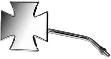 Emgo Maltese Cross Mirror - 10mm Euro or Japanese Models L.H. Motorcycle 202592