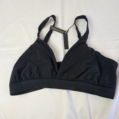 Skims Shine Triangle Womens Bra Obsidian Size 2XL Wireless New with Tags