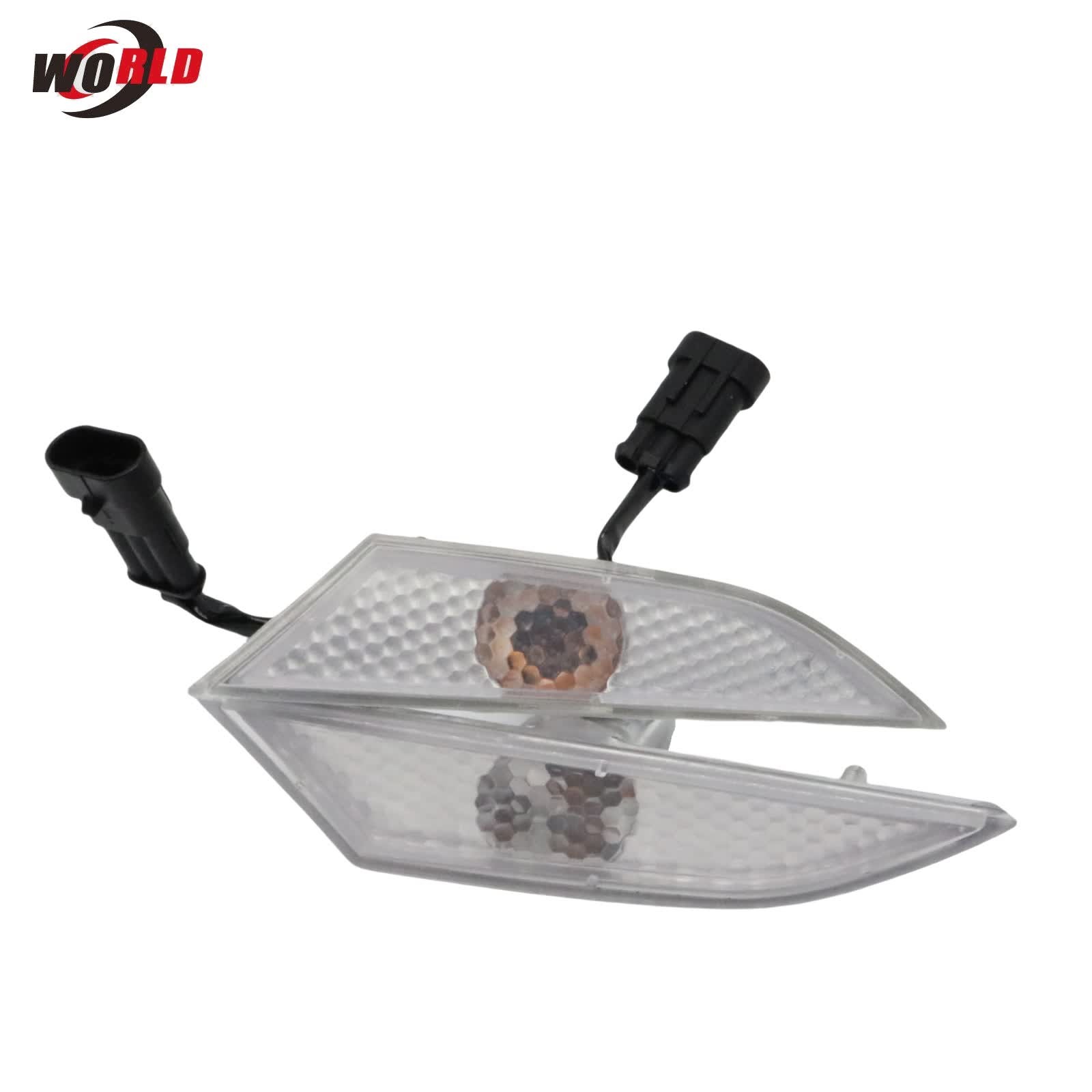 Left & Right Clear Side Marker Indicator Lens For Lamborghini Gallardo 560 570