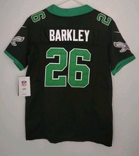 YOUTH PHILADELPHIA EAGLES Saquon Barkley #26 Stitched Jersey SZ XL (18/20) NWT