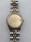 Vintage Timex Two Tone Quartz Analog Women's Watch New Battery Working