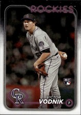 Victor Vodnik 2024 Topps Colorado Rockies Rookie #607