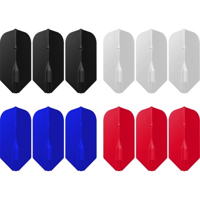 L-Style Champagne Flights L6EZ Slim   langlebige Dart Flights für präzises Spiel
