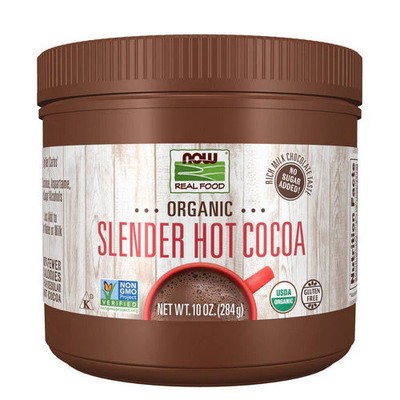 Now Foods, Hot Cocoa Sweetened with Better Stevia, 10 oz